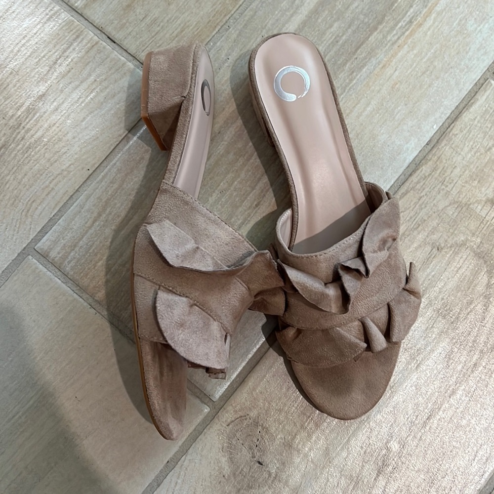 Block heel like new